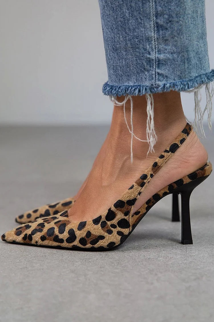 TIFFANY – SLEEK SLINGBACK HEELS