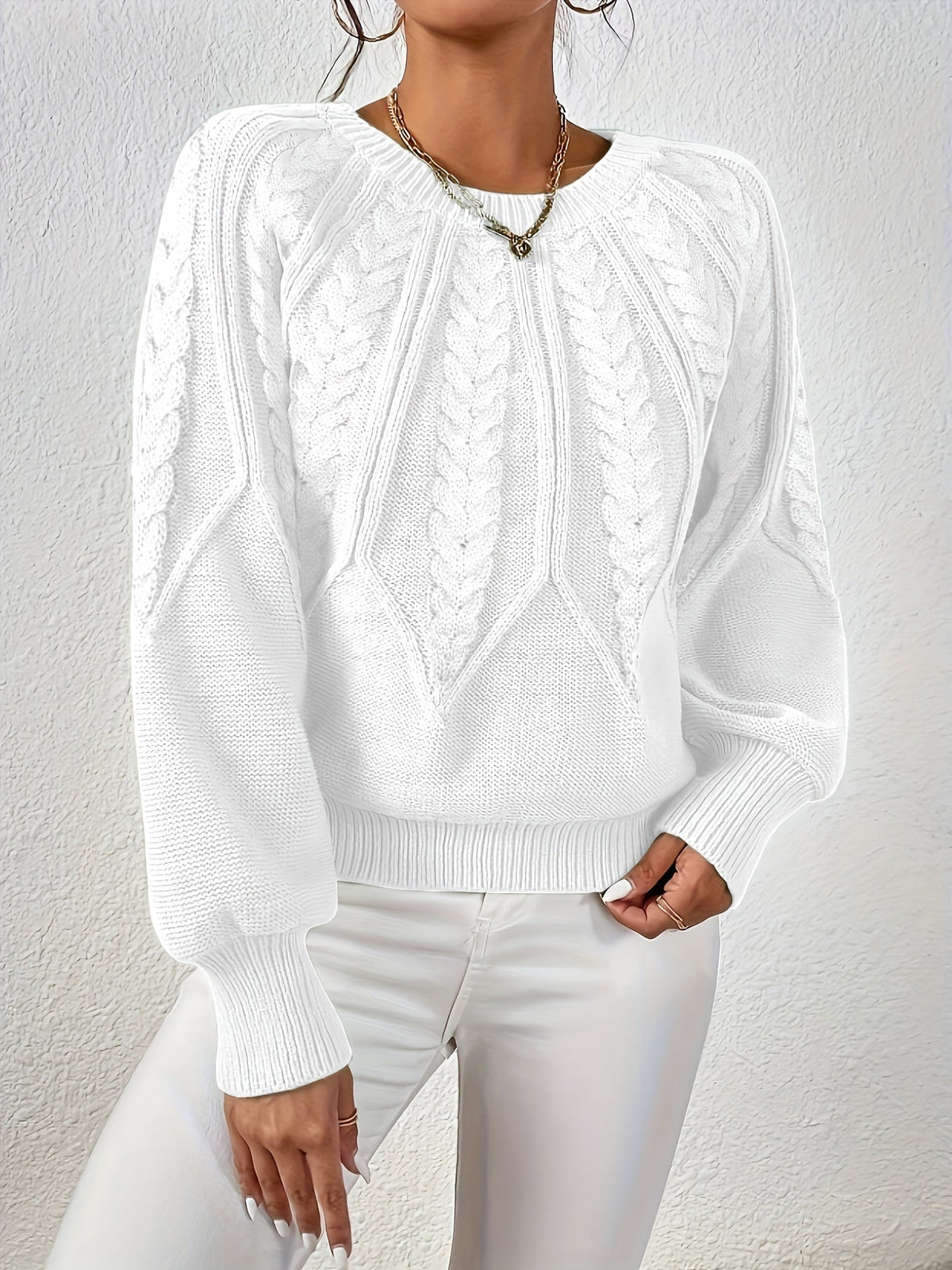 Jane™ - Elegant Long-Sleeve Sweater