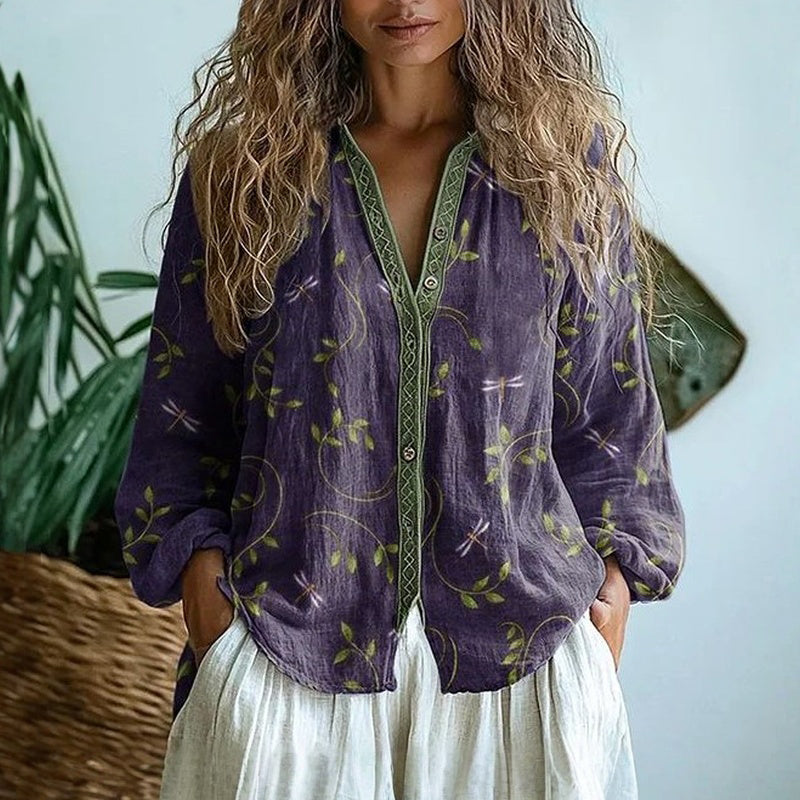 SHANE – RELAXED BUTTON-DOWN BLOUSE