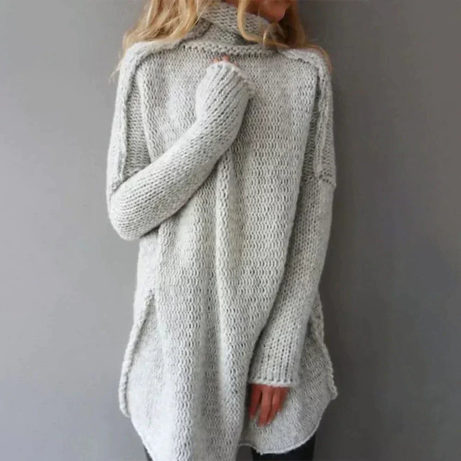 Emma - Gray Plus-Size Women's Sweater