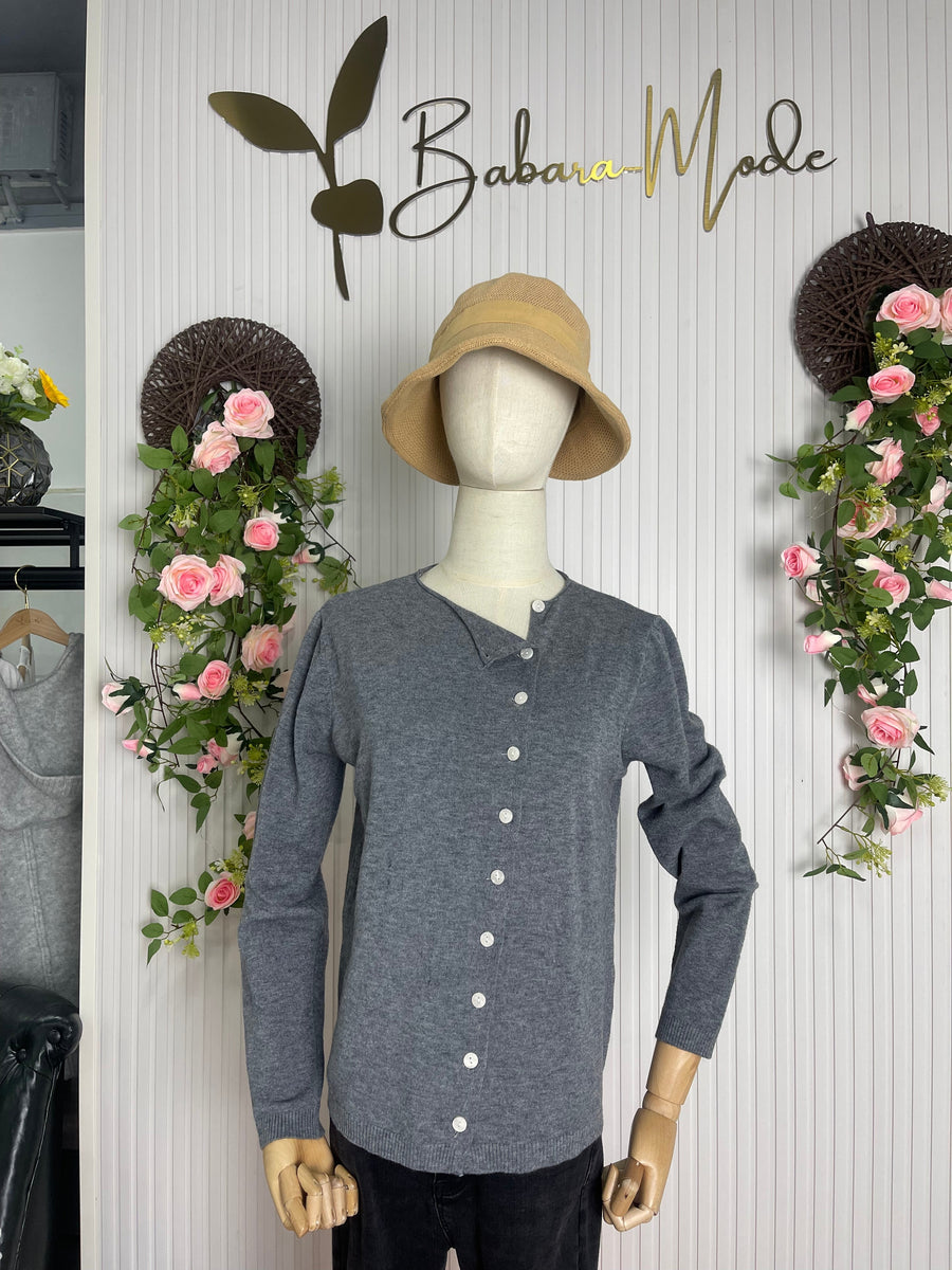 Aurora - Simple, Classic Long-Sleeve Sweater