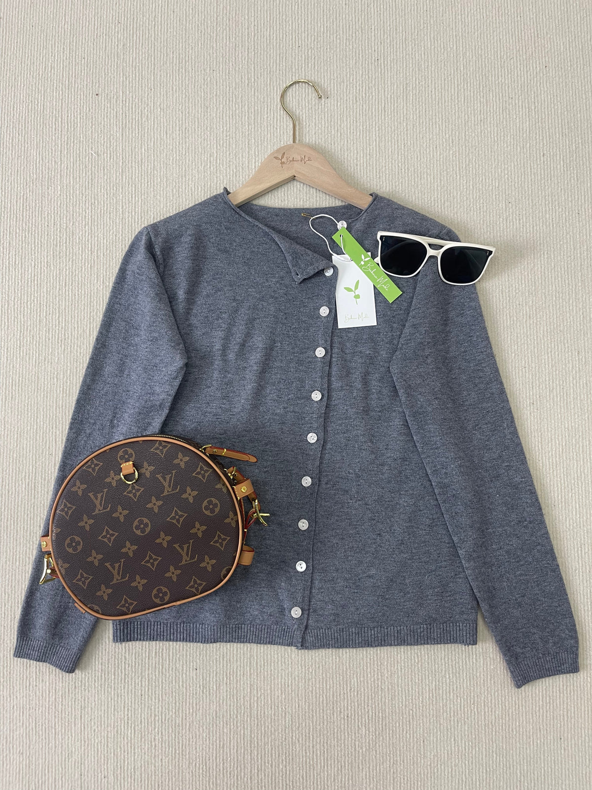 Aurora - Simple, Classic Long-Sleeve Sweater