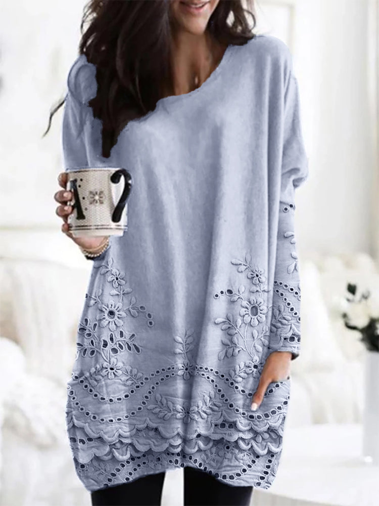 Clarissa™ - Printed Cozy Pullover