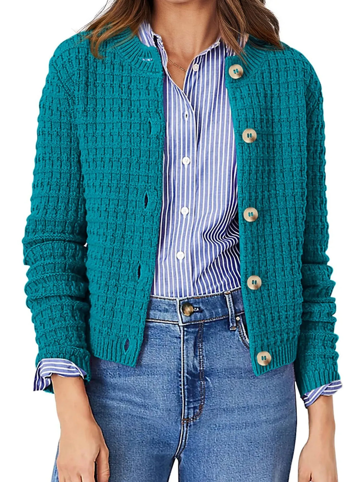 Harper™ - Button-Front Cardigan