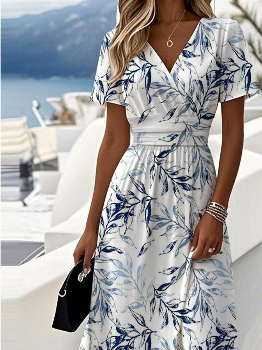 Lilibeth - Garden Breeze Midi Dress