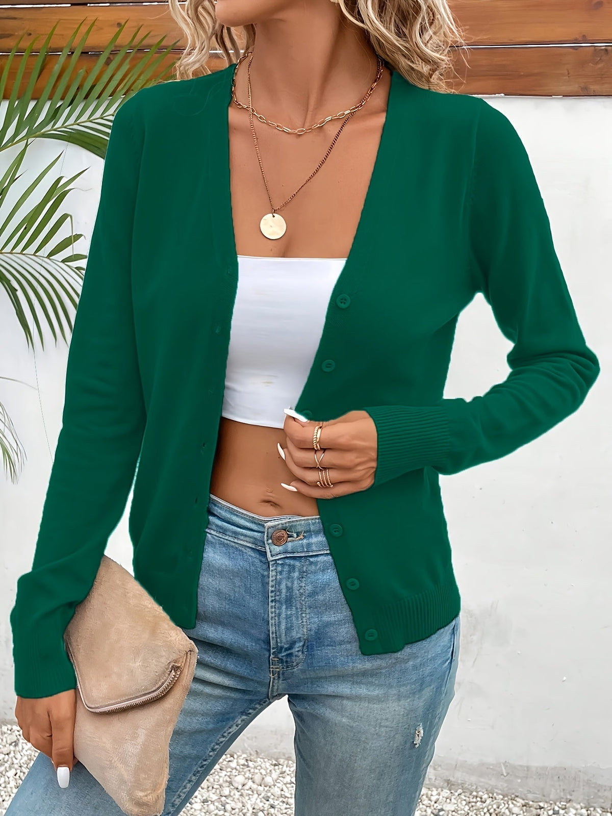 Odele™ - Graceful minimalist cardigan