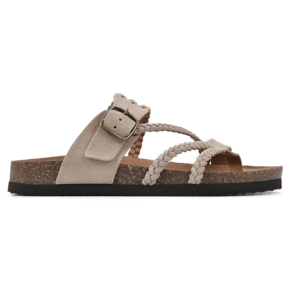 Hayleigh Braided Cork Sandals – Your Feet Called. They Want These.