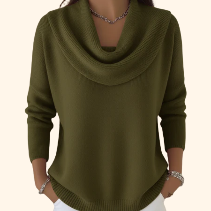Elliza™ - Collared Sweater