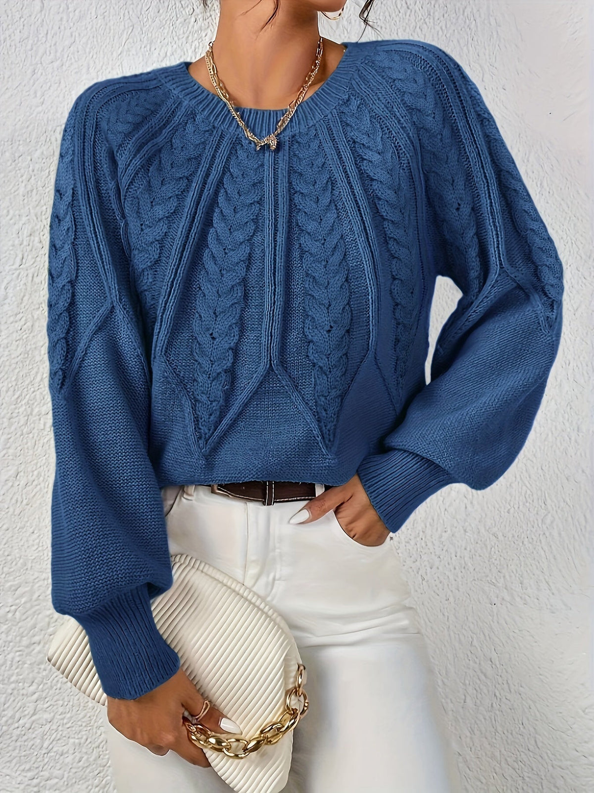 Jane™ - Elegant Long-Sleeve Sweater