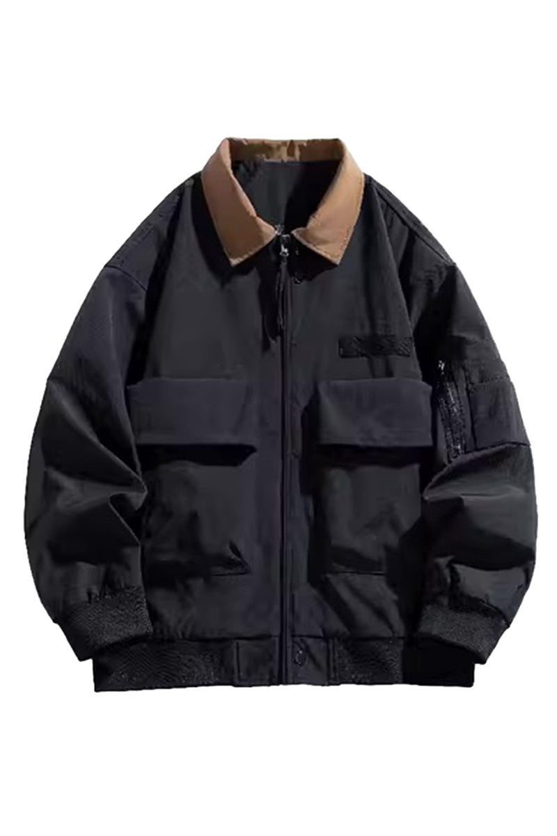JAKE – MODERN UTILITY BOMBER JACKET