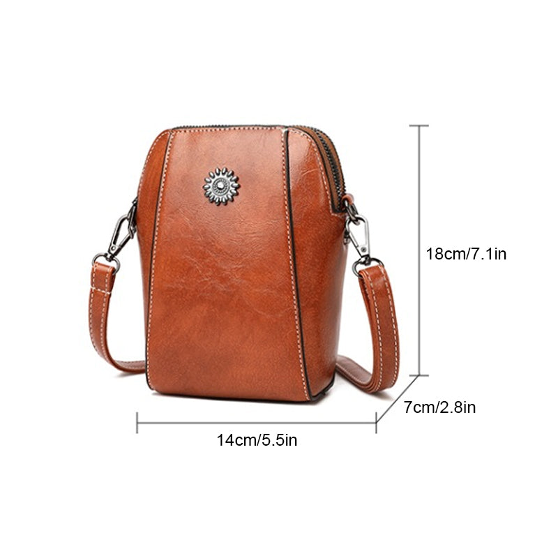 Vienna - Compact Solid Color Mini Handbag