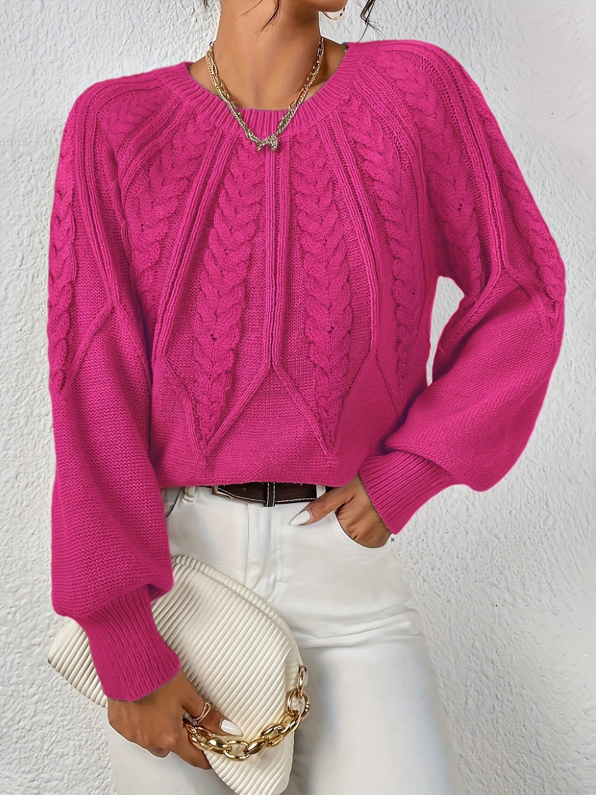 Jane™ - Elegant Long-Sleeve Sweater