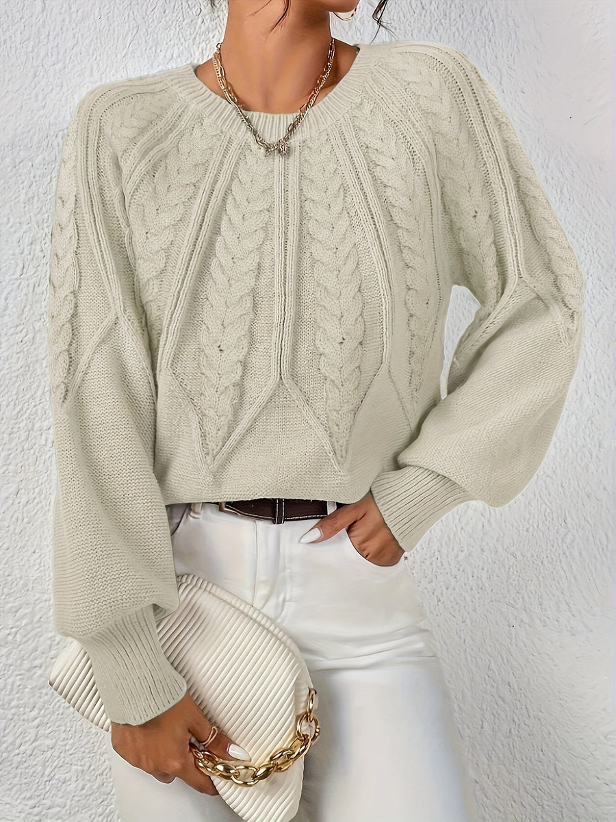 Jane™ - Elegant Long-Sleeve Sweater