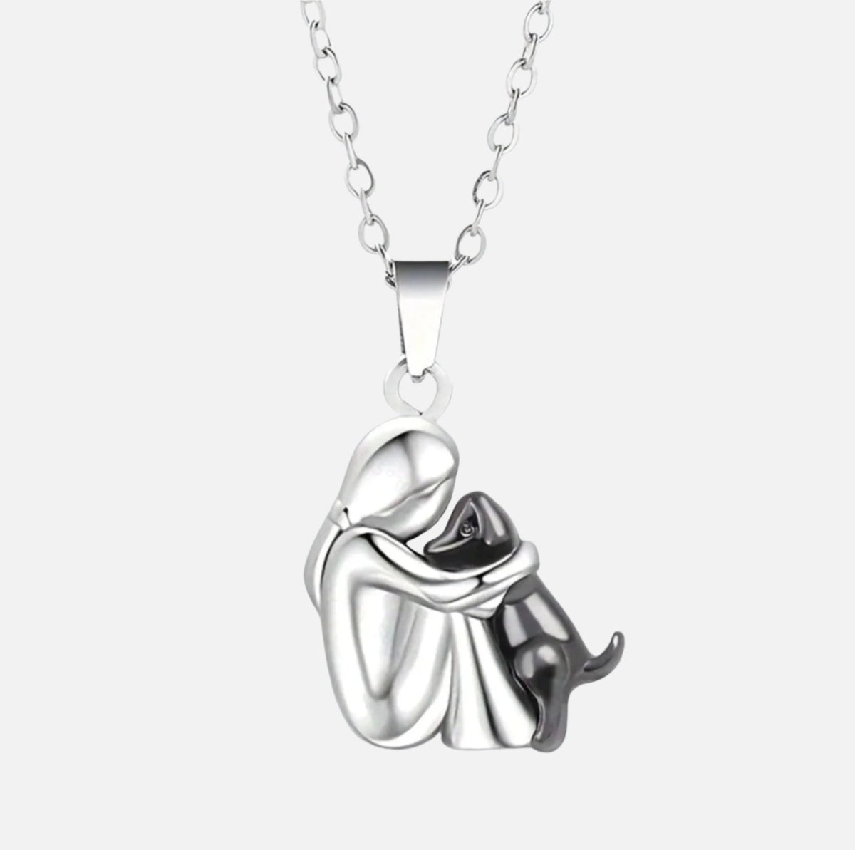 Elisa - Necklace with Dog-Shaped Pendant