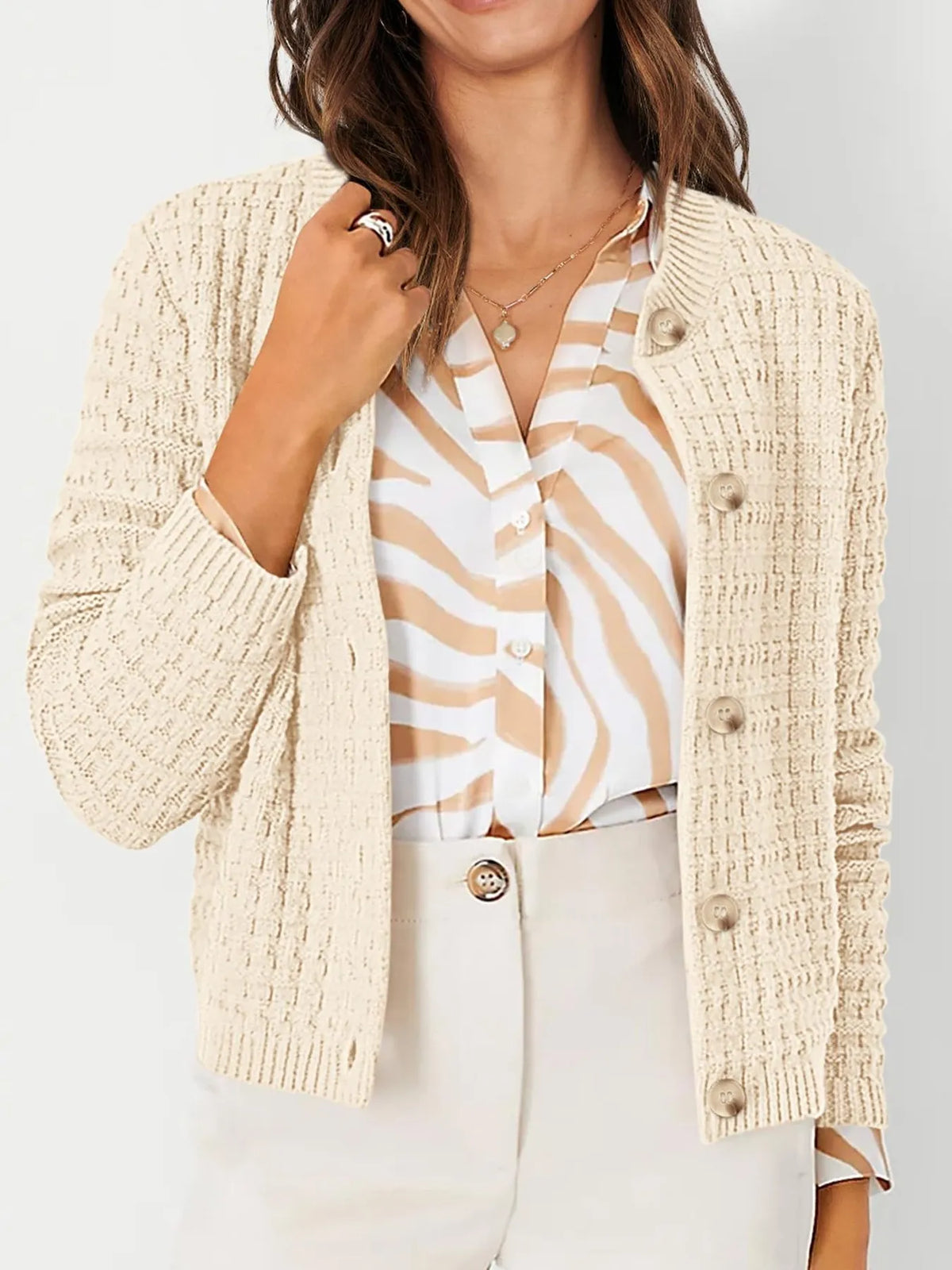 Harper™ - Button-Front Cardigan
