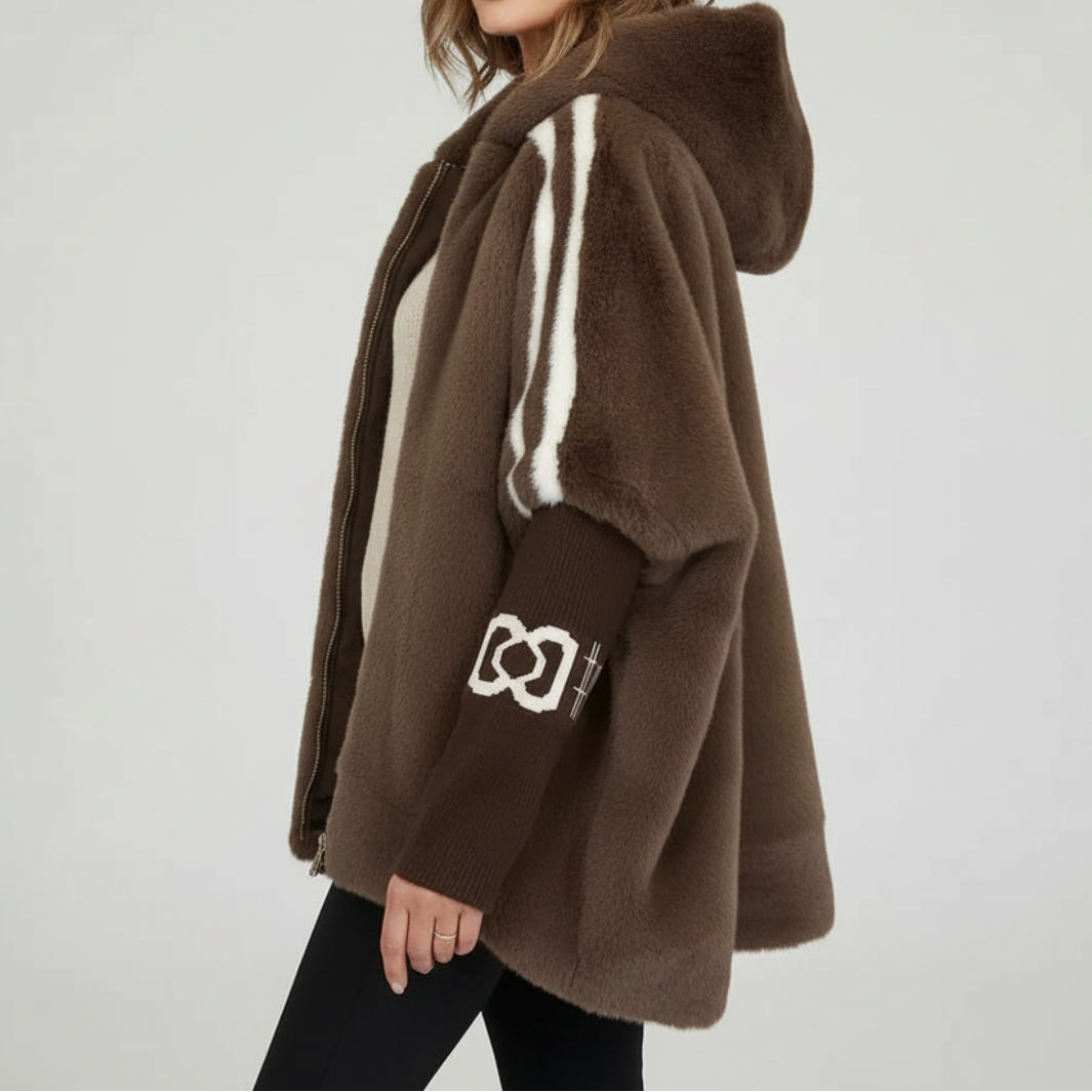 BRIELLE™ | Cozy hooded jacket