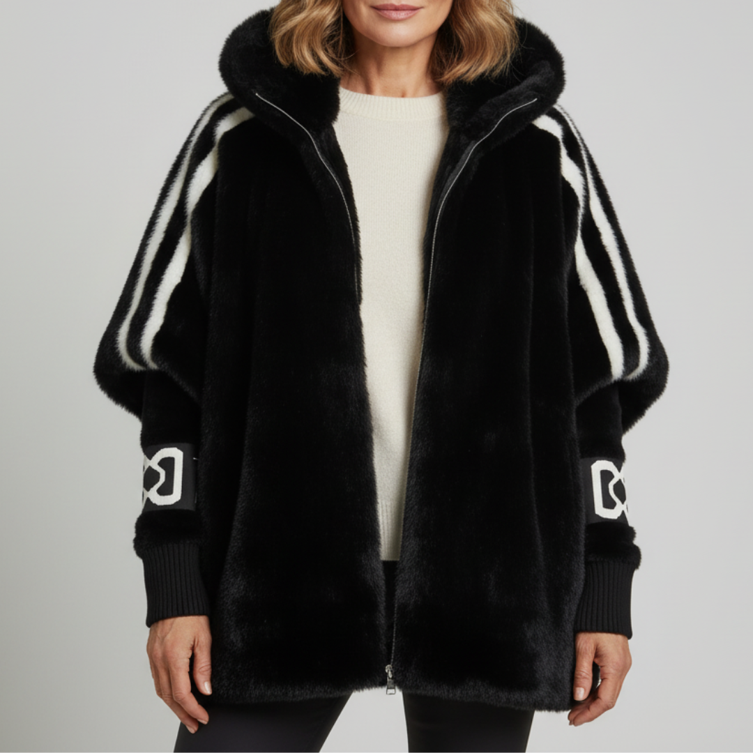 BRIELLE™ | Cozy hooded jacket