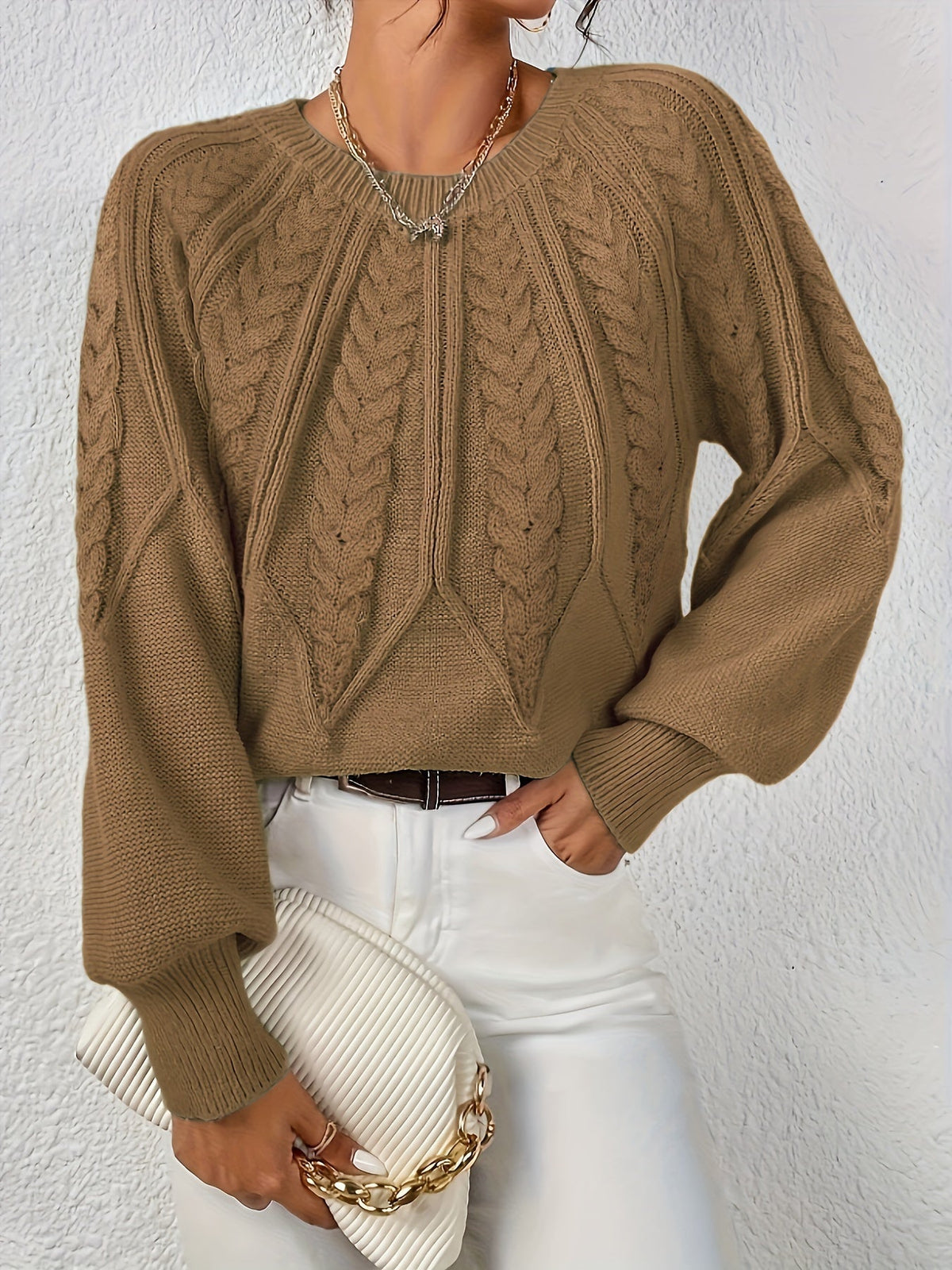 Jane™ - Elegant Long-Sleeve Sweater