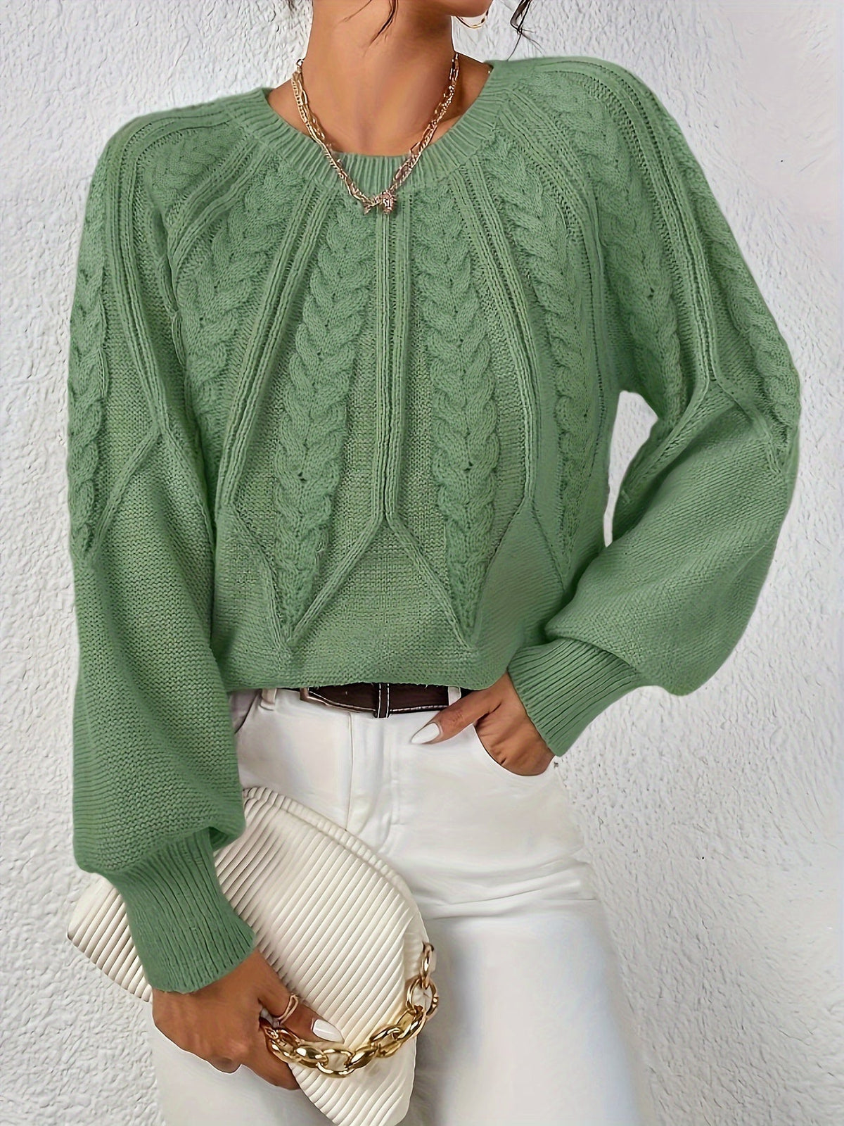 Jane™ - Elegant Long-Sleeve Sweater