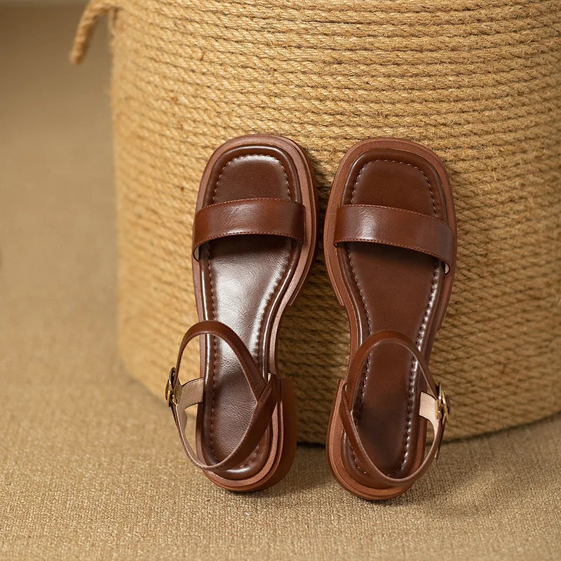 AVA – MINIMAL STRIDE STRAP SANDALS