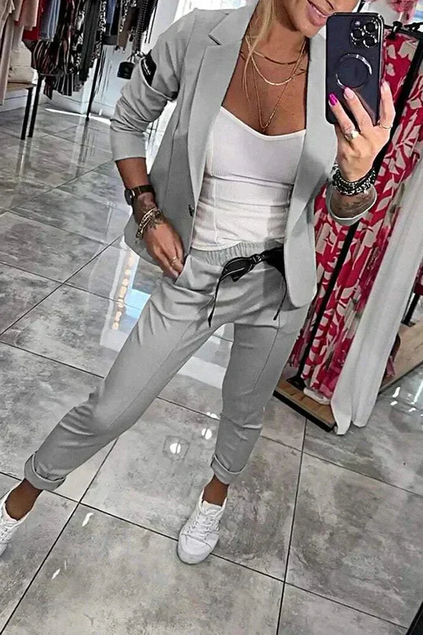 Ariane | Elegant Blazer and Pants Set