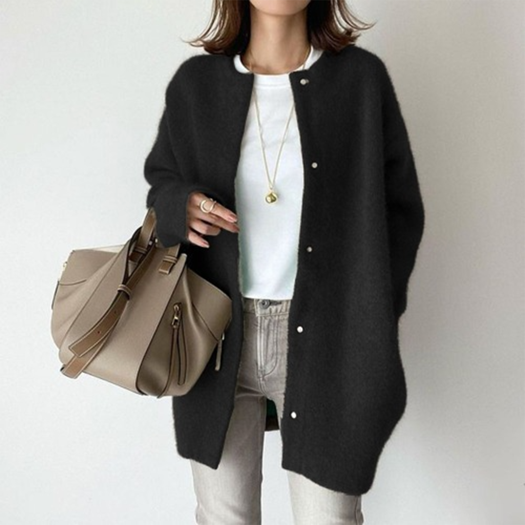 Amanda™ - Refined layered cardigan