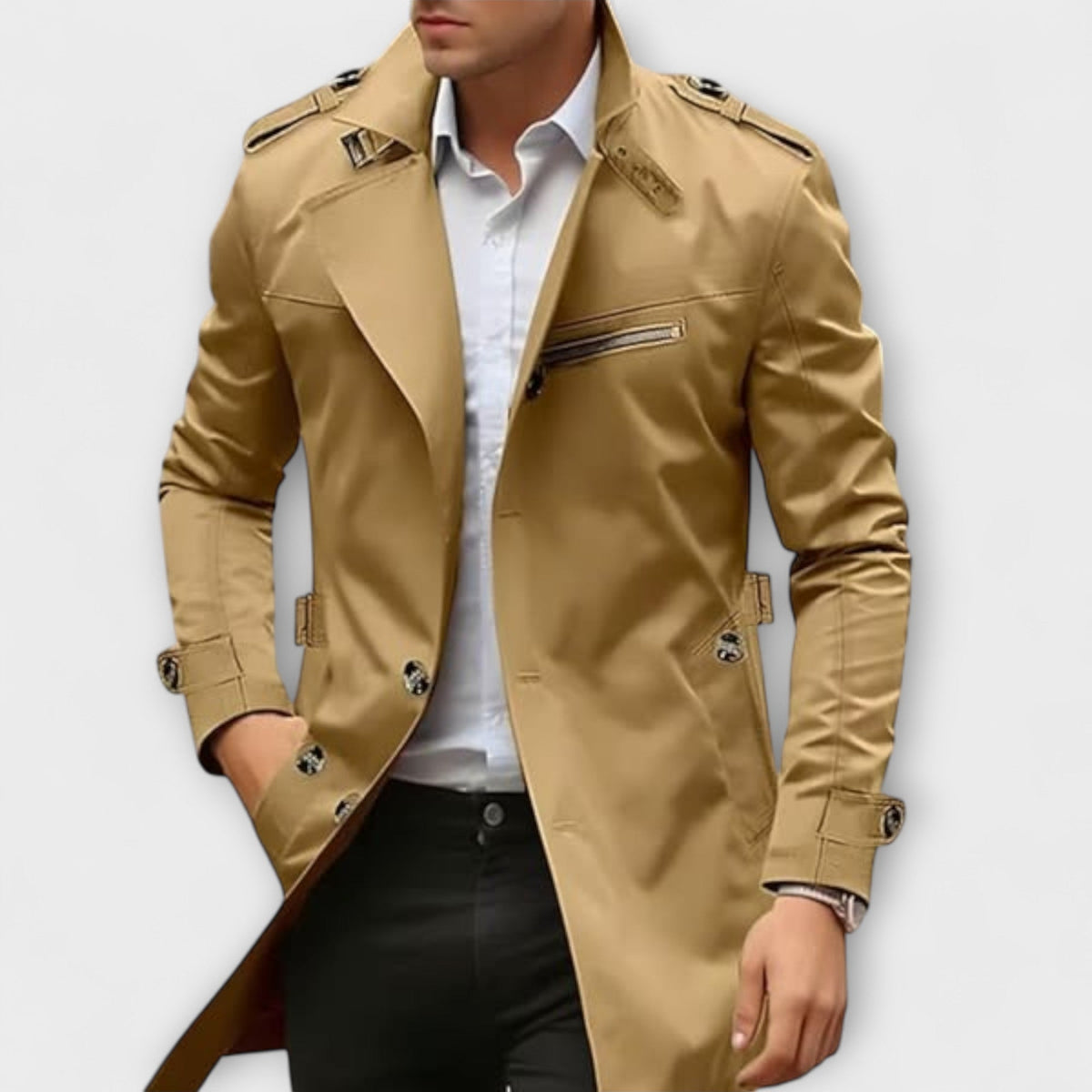 Lucien™ | Stylish Handmade Raincoat