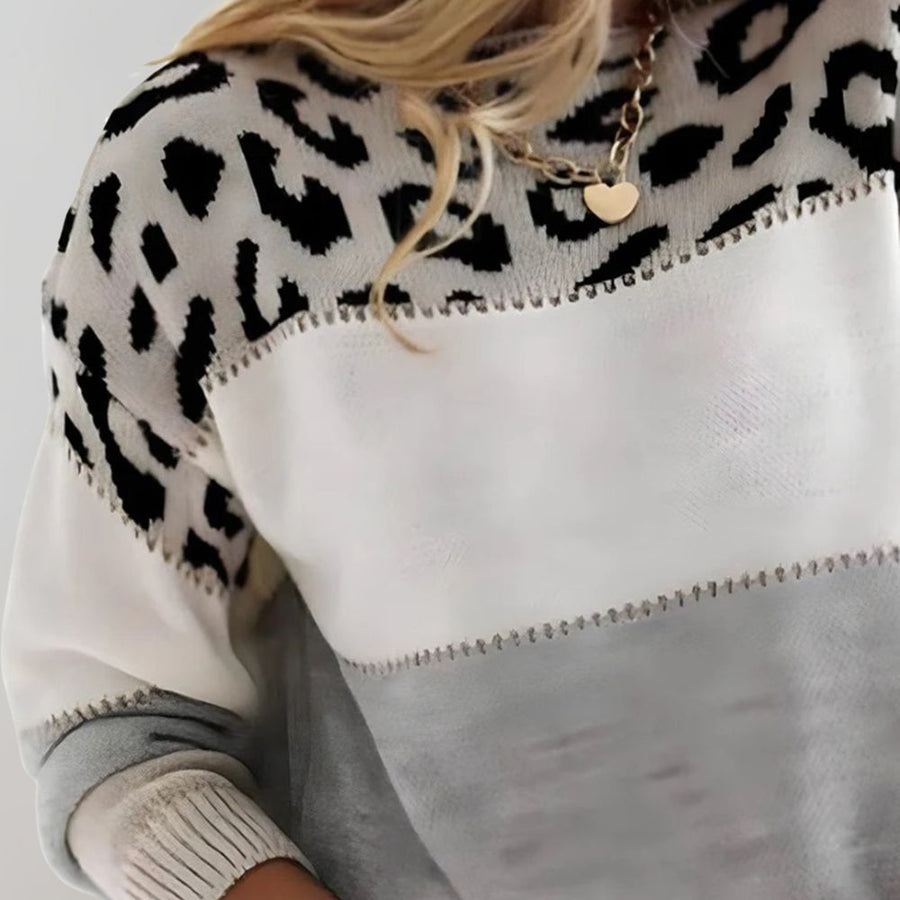 Cherry™ - Trendy, Chic Patterned Sweater