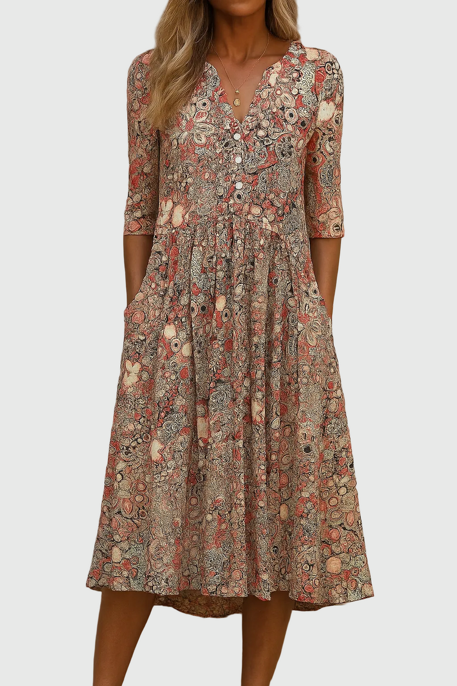 Kaelissea | Sophisticated Midi Dress