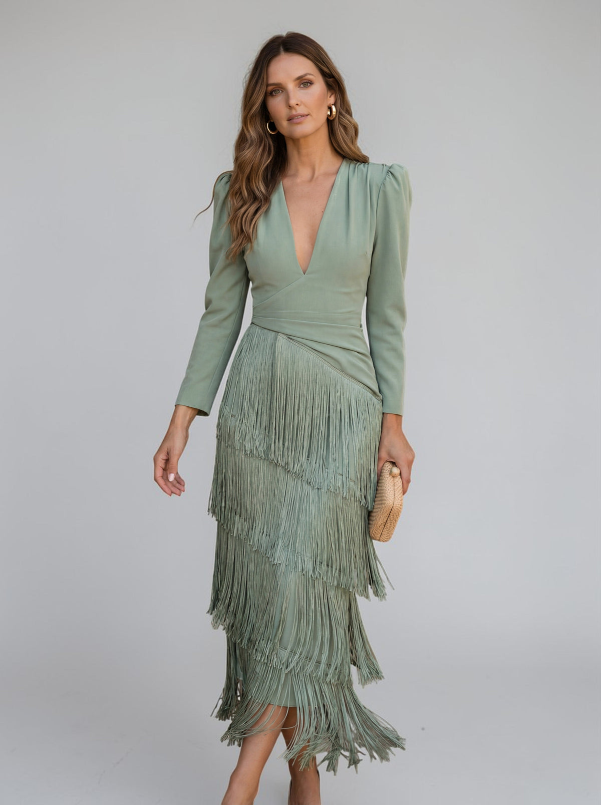 Sofia | Elegant Fringe Dress