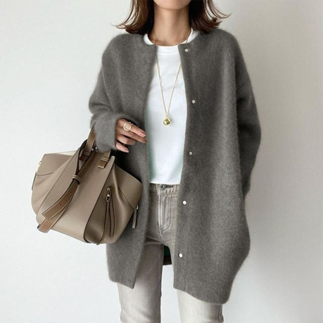 Amanda™ - Refined layered cardigan