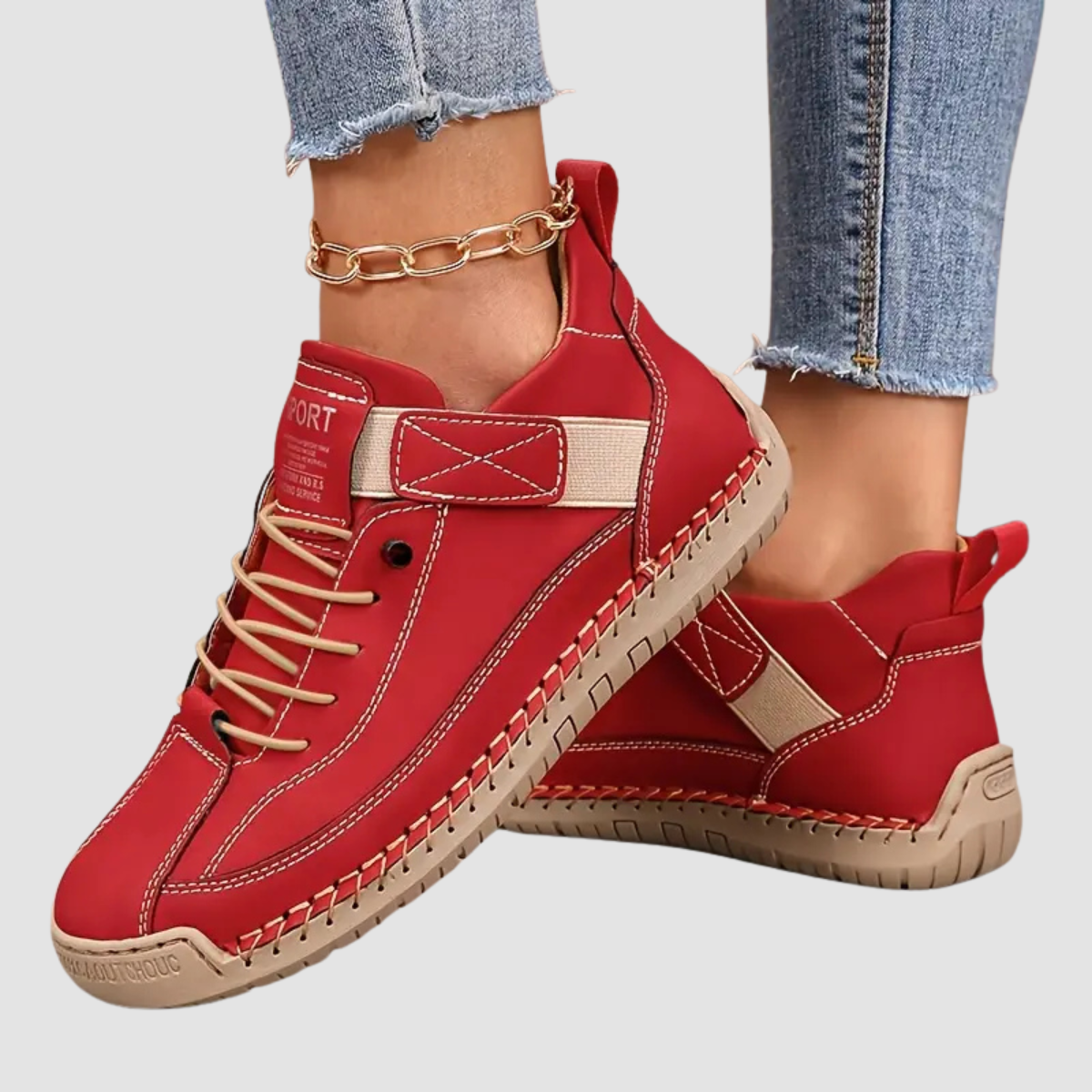 Emiline | Orthopedic Strap Sneakers