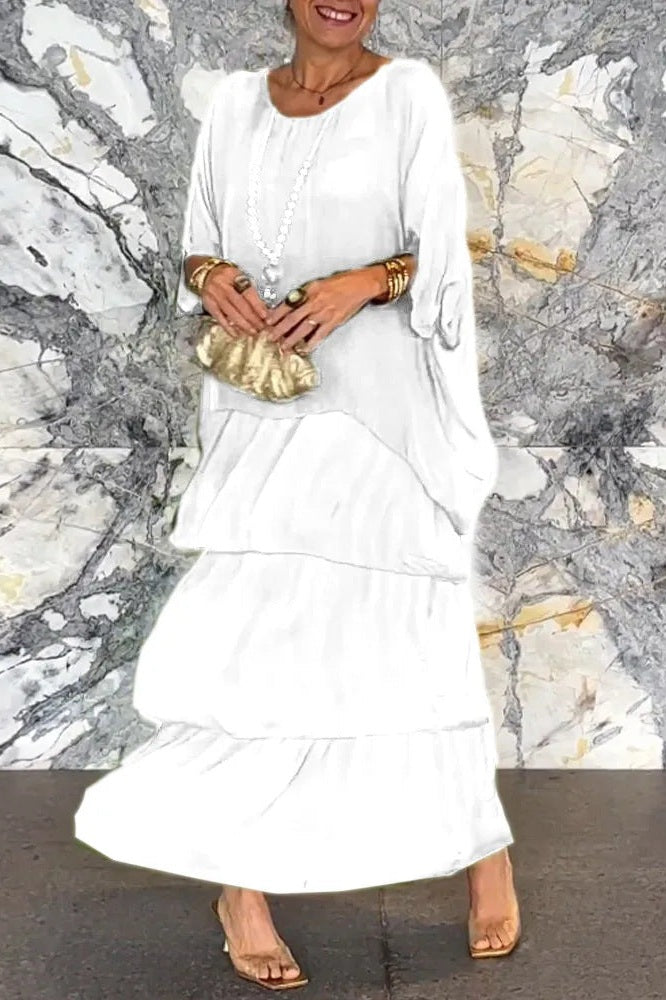 Nora Cover Dress - White