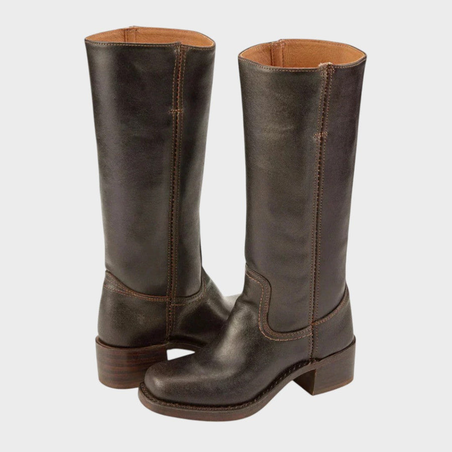 MARCUS – CLASSIC VEGAN LEATHER RIDING BOOTS