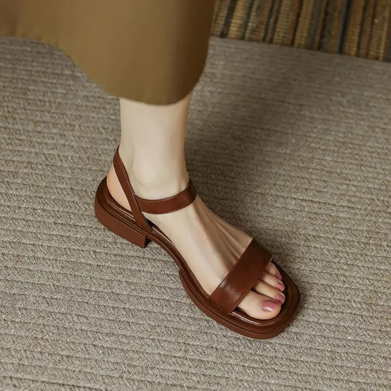 AVA – MINIMAL STRIDE STRAP SANDALS