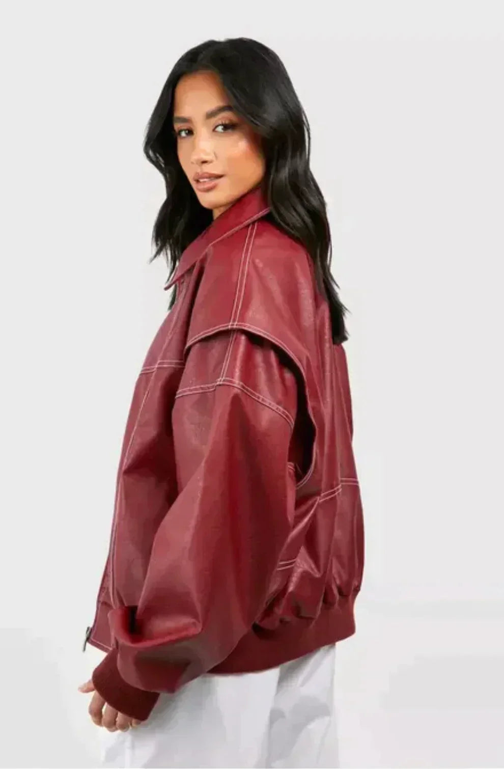 Clara | Women's Oversized Bomber Jacket