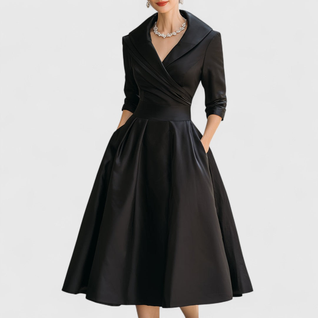 Rosavelia | Elegant Midi Dress