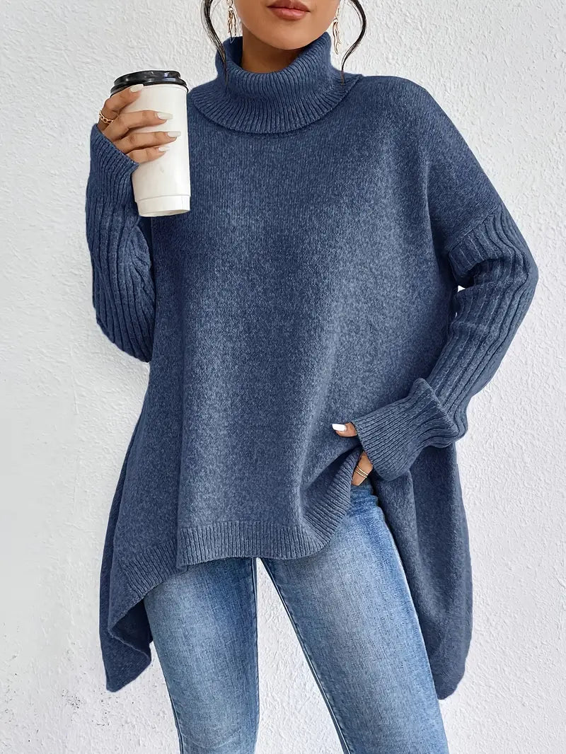 Bridgette™ - Comfortable Long Turtleneck Sweater