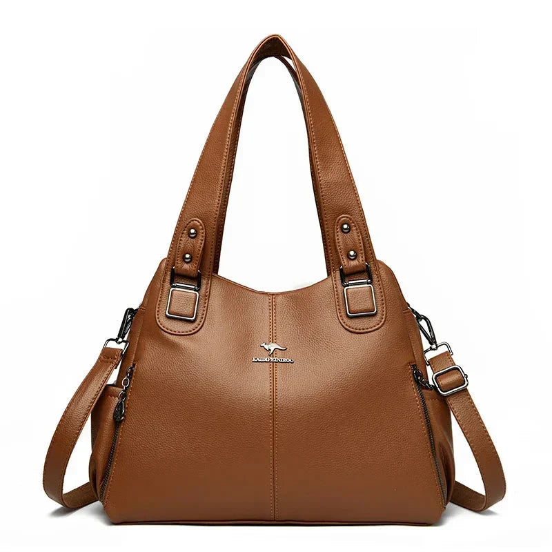 India™ Classic Vintage Leather Shoulder Bag