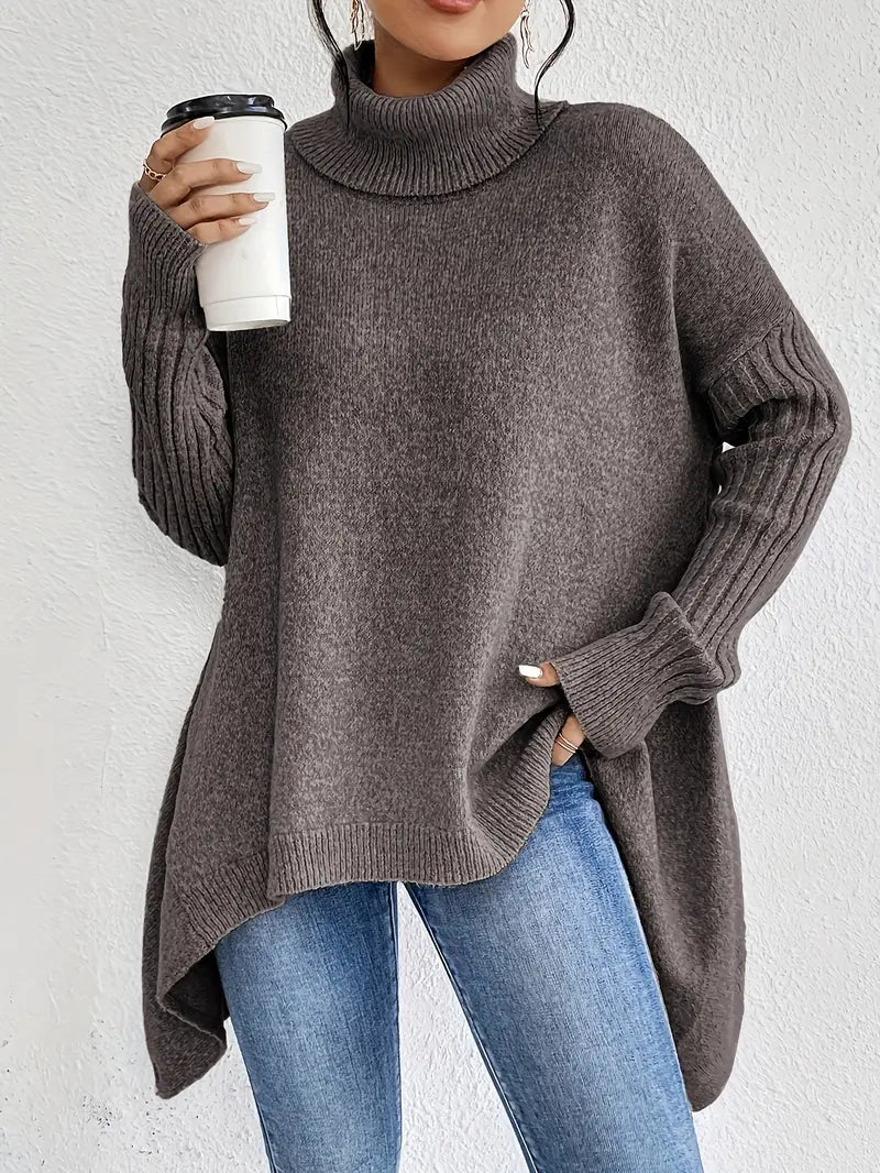 Bridgette™ - Comfortable Long Turtleneck Sweater
