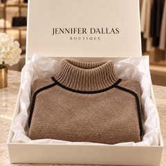 Elizandraa Elegant Sweater in Jennifer Dallas Boutique gift packaging