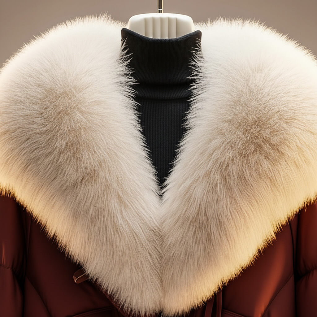 Elsie elegant chic coat collar detail