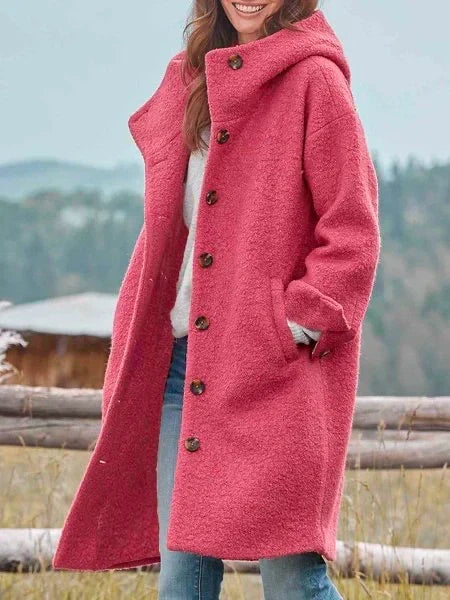 Melina - Women's Long-Sleeve Casual Fleece Plush Jacket