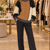 Finn Designer Knitwear in Brown — Jennifer Dallas Boutique
