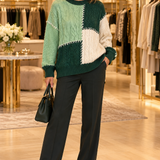 Finn Designer Knitwear in Light green — Jennifer Dallas Boutique