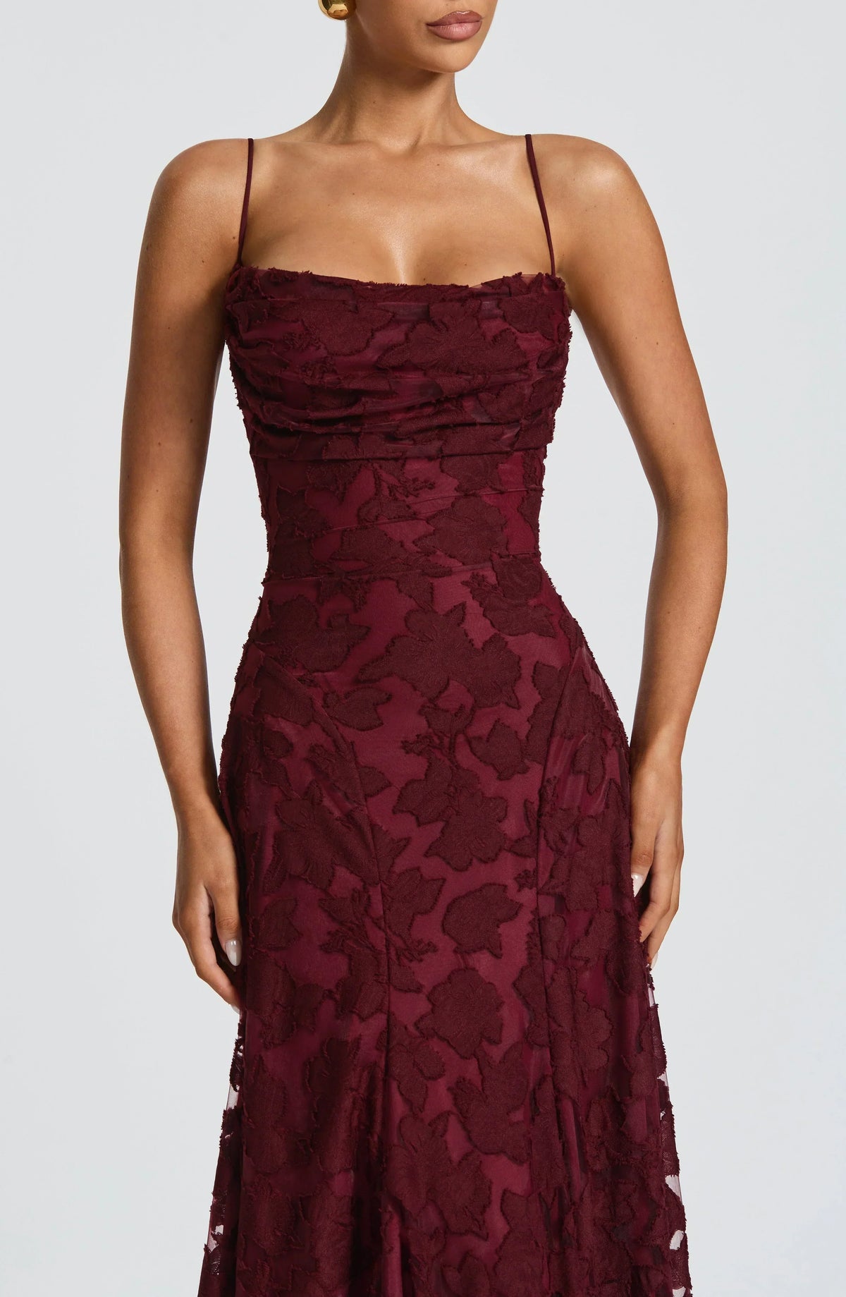 Lucina | Maxi Dress of Refined Elegance