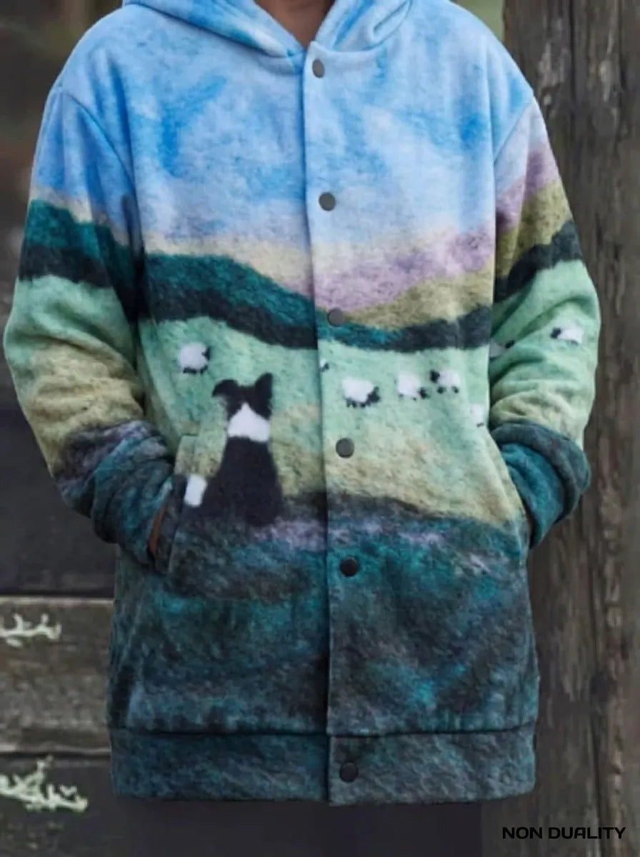 Isabella – Colorful Cat Cardigan