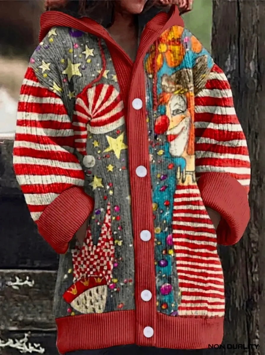 Isabella – Colorful Cat Cardigan