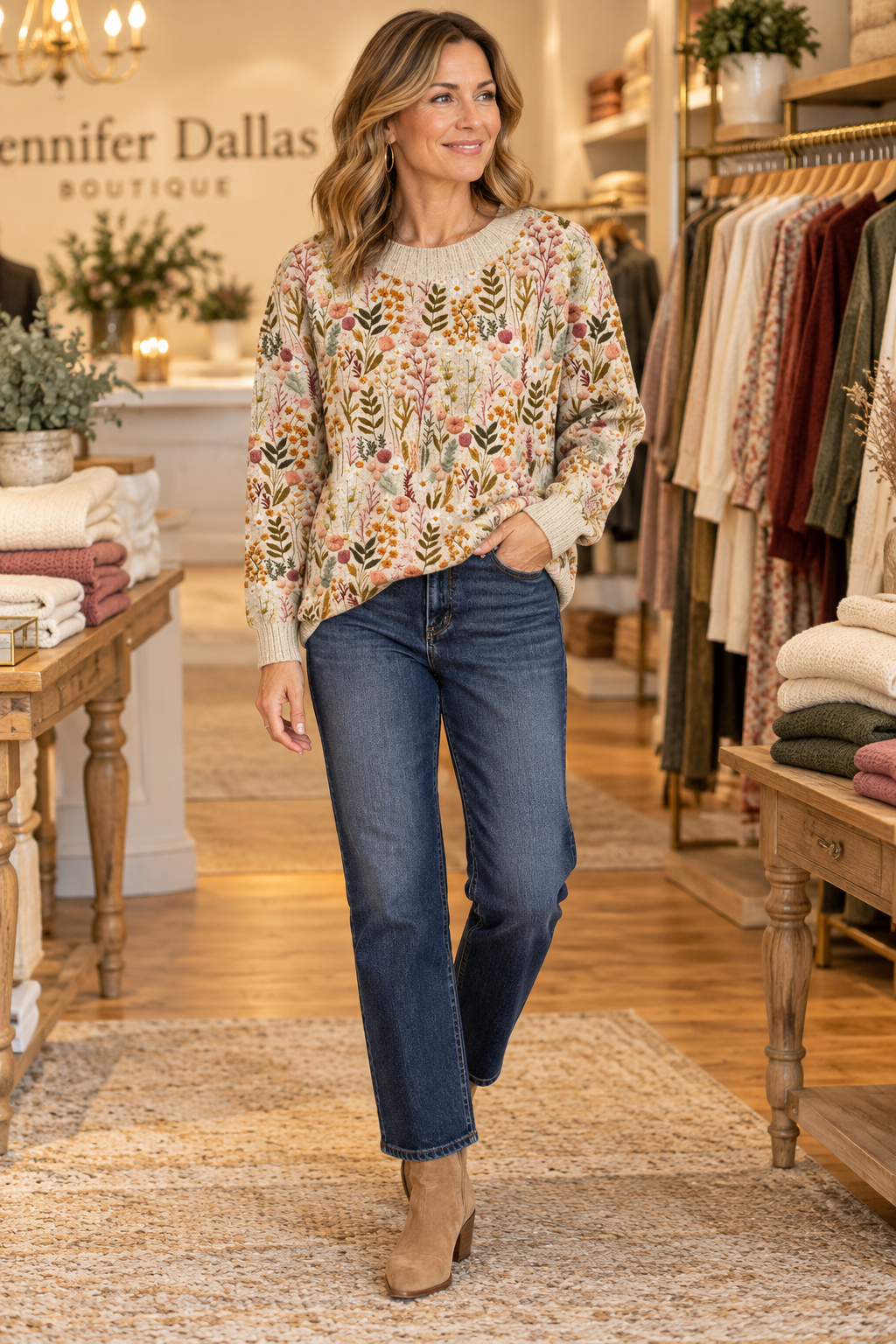 Jena Soft Sweater — Jennifer Dallas Boutique