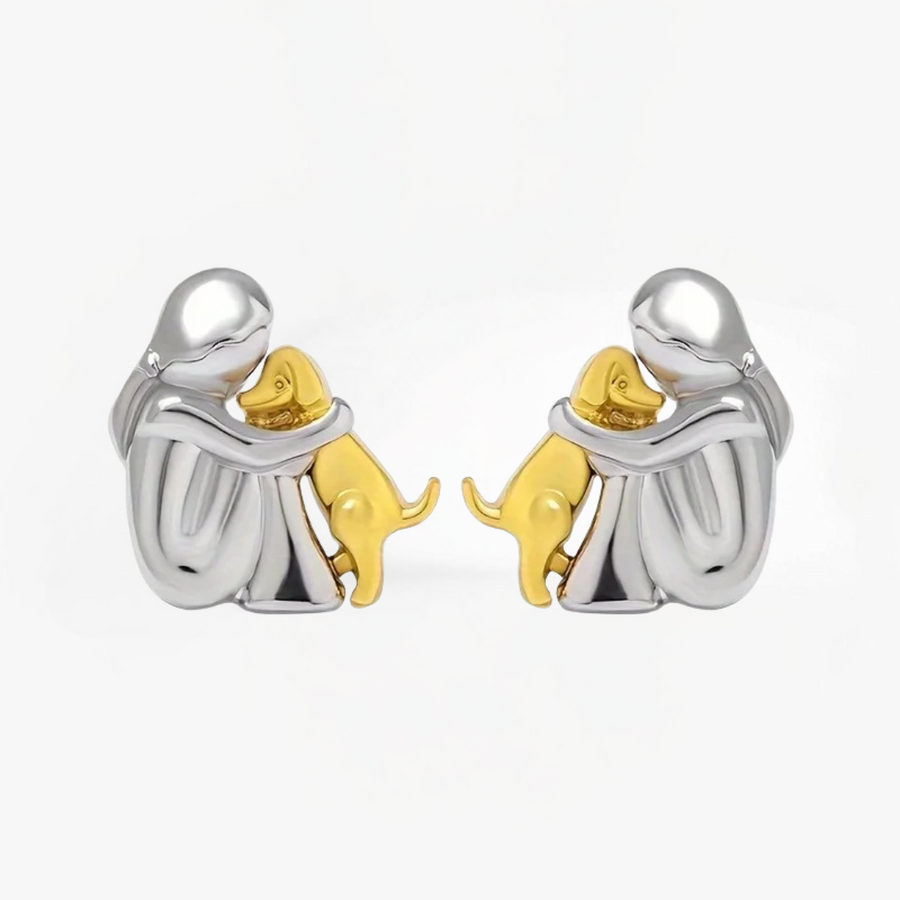 Elisa - Dog Icon Earrings